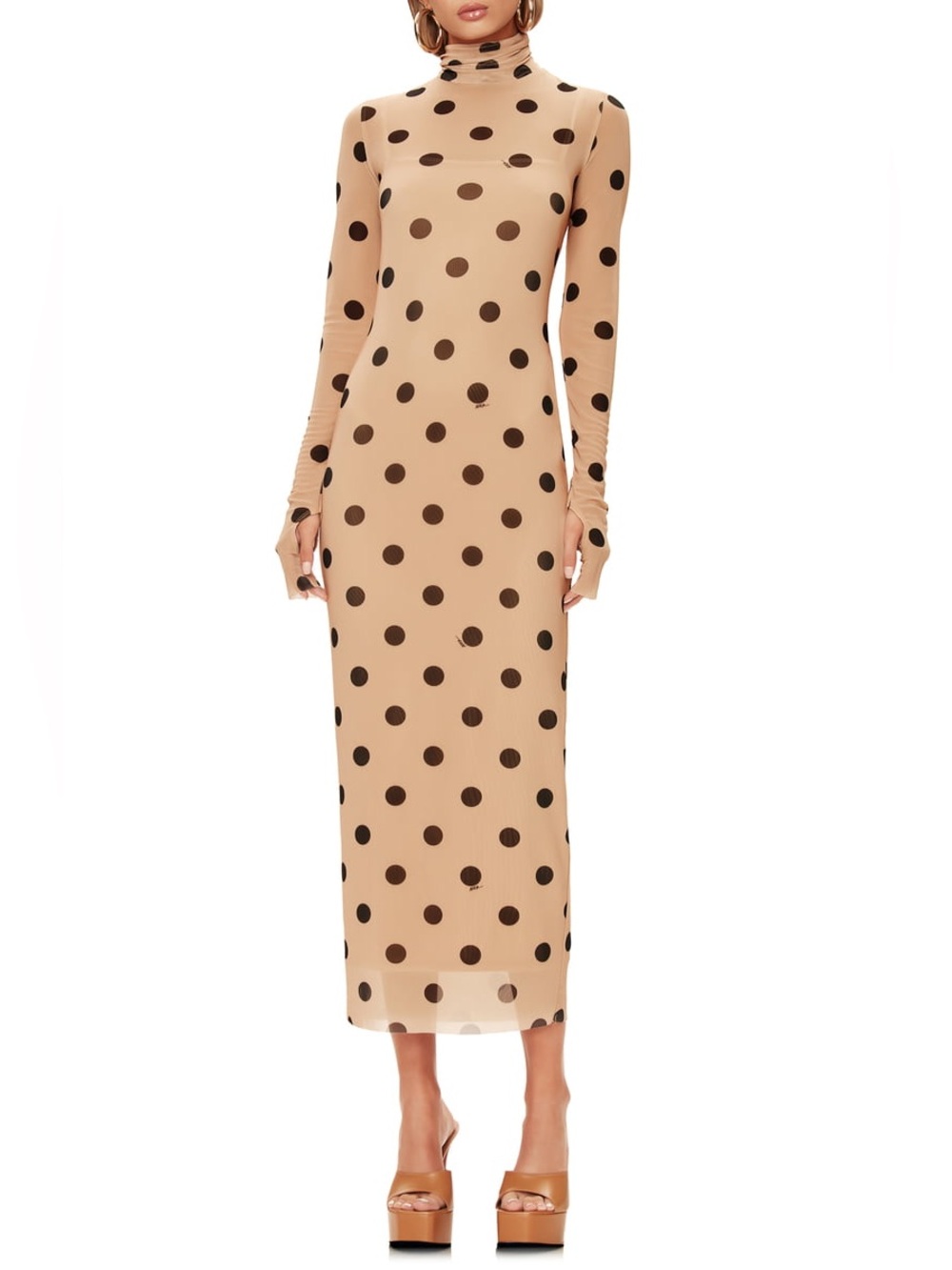 AFRM | Paola Long-Sleeve Maxi Dress